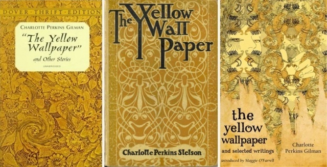 Обложки к рассказу «Жёлтые обои»