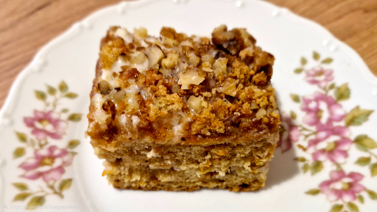 Морковный кекс