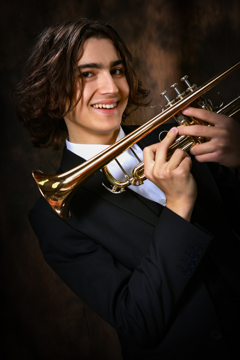 Артист Большого театра Ильяс Невретдинов (труба) 