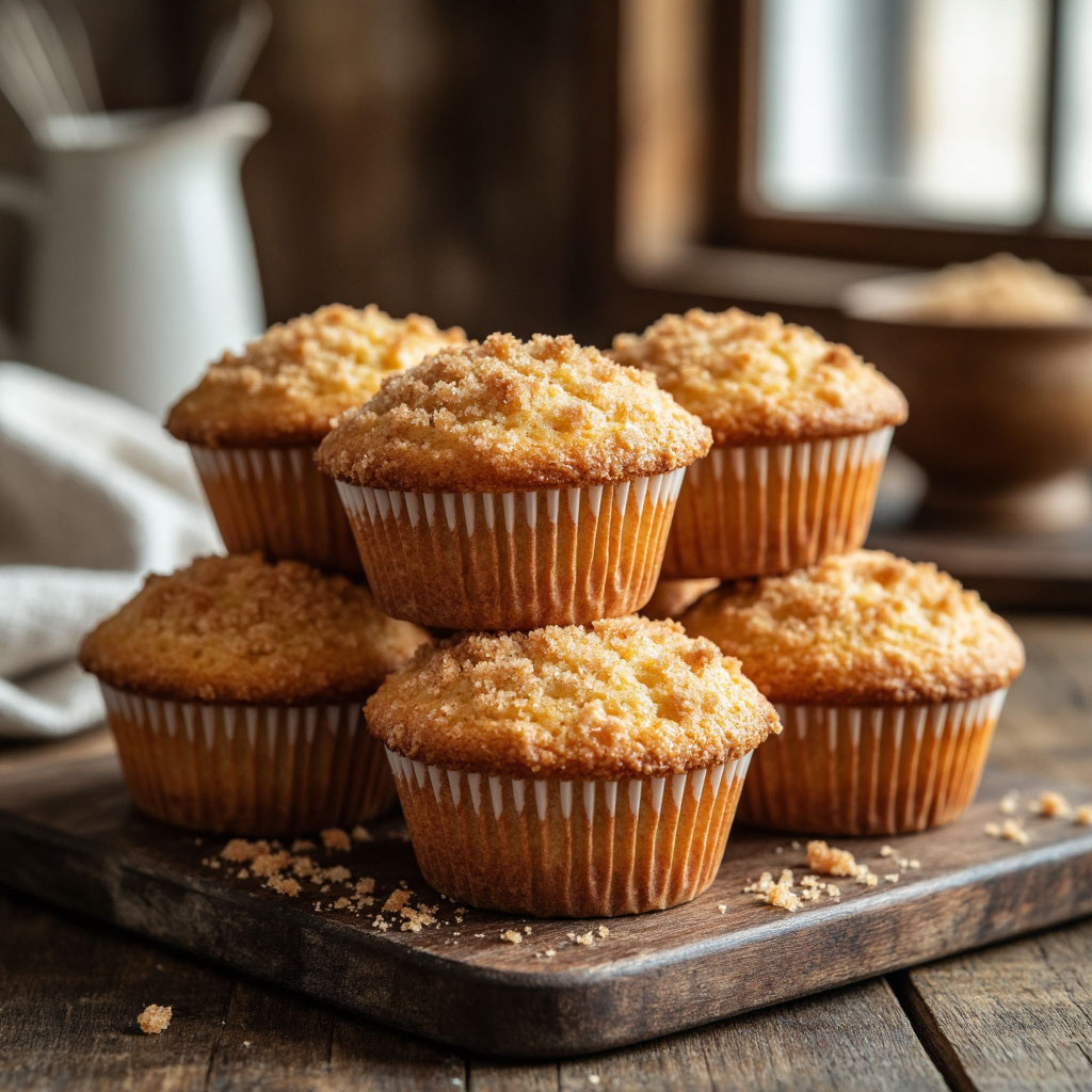 Творожные маффины с апельсиновой цедрой — нежная домашняя выпечка к чаю! ☕🍊