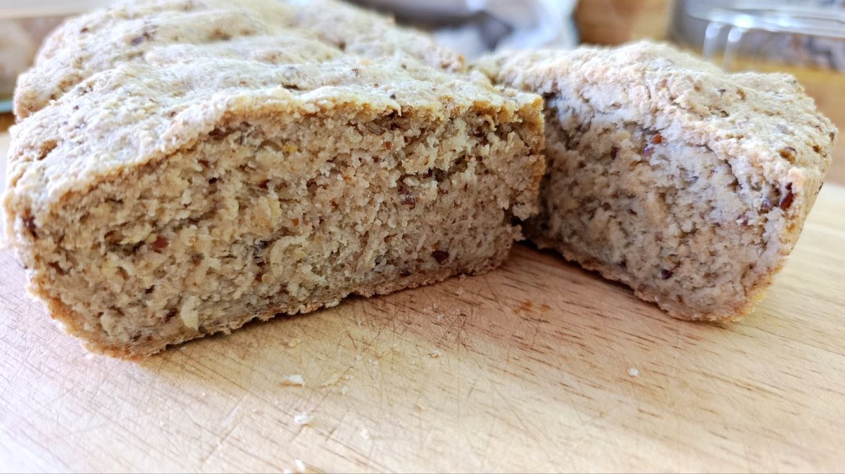 Самый мой удачный безглютеновый хлеб