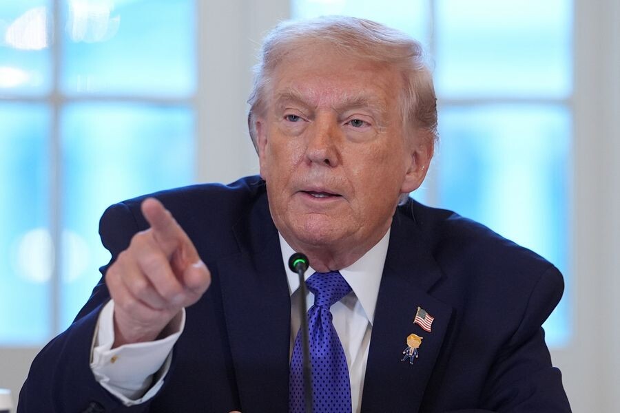    Президент США Дональд Трамп / Источник: © Evan Vucci/AP/TASS