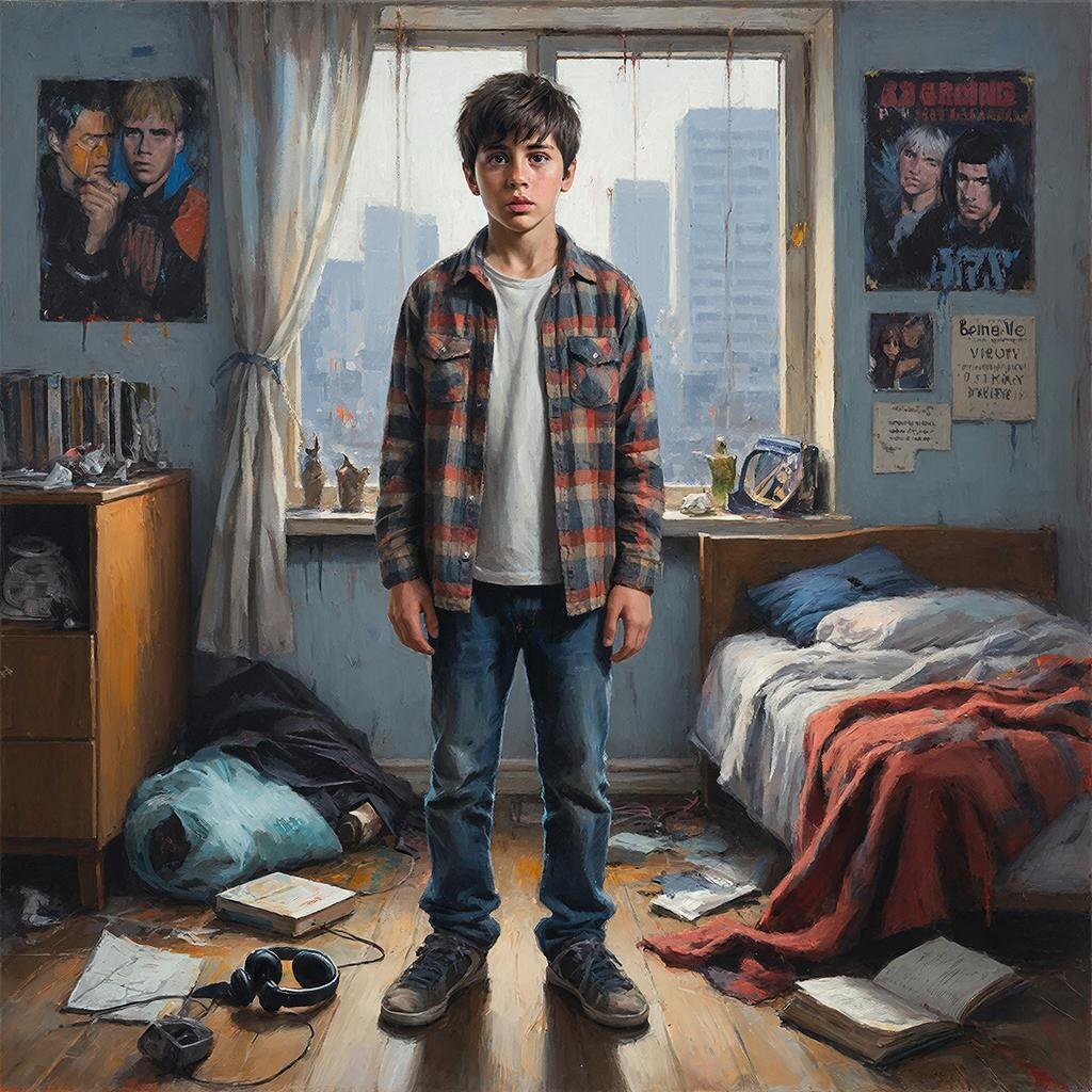 Так МАХ видит подростковый возраст. И в какой-то степени он прав. Знакомая картина 🥴