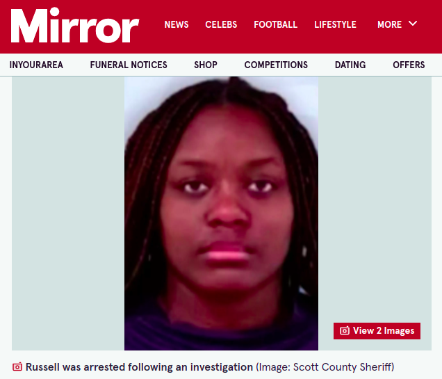    Фото: скриншот с сайта Mirror.co.uk