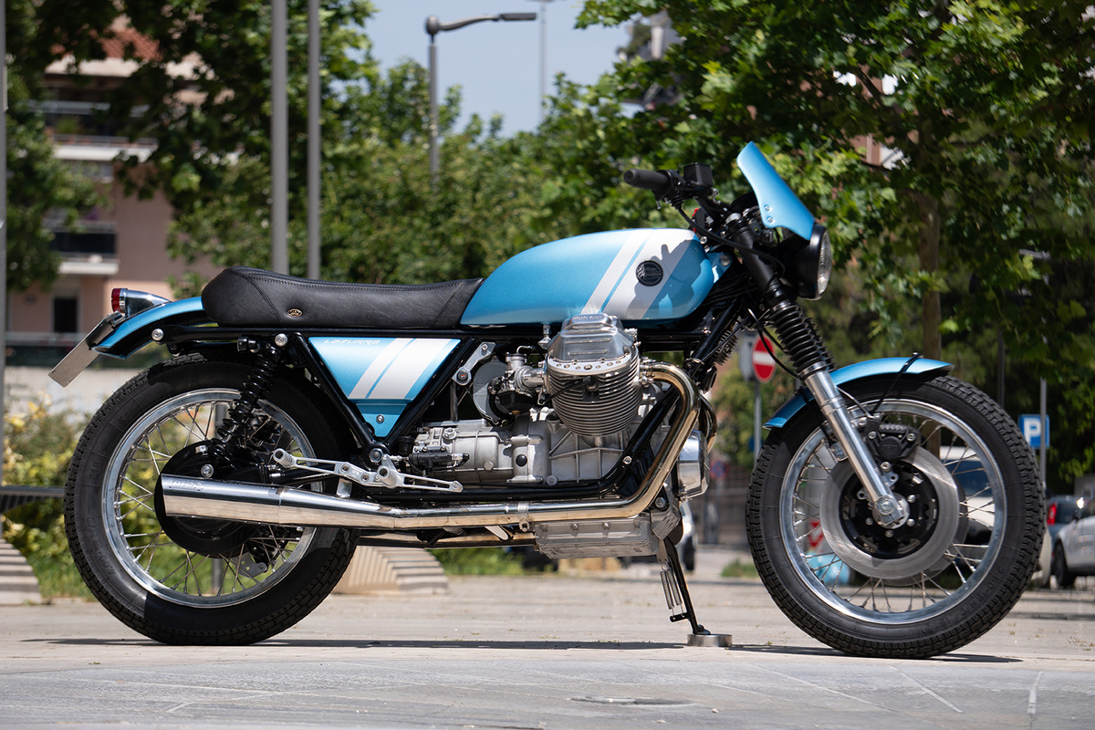 Moto Guzzi SP1000 от Officine Rossopuro