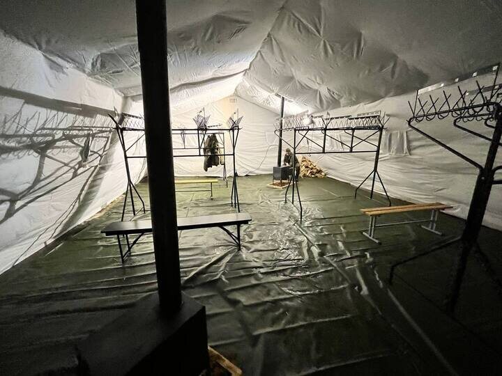     Зона для переодевания. Фото: МК в Питере / Камилла Латыпова