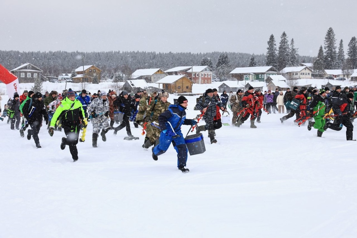    Соревнования по рыбатлону. Фото со страницы главы Беломорского округа Ирины Филипповой / ВК