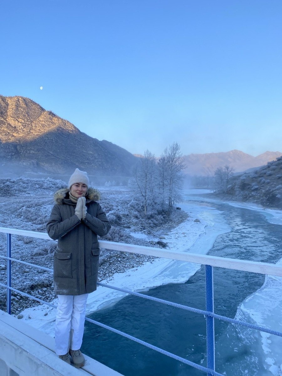 На фото: ведущая прогноза погоды на канале ТВЦ Анастасия Ларионова