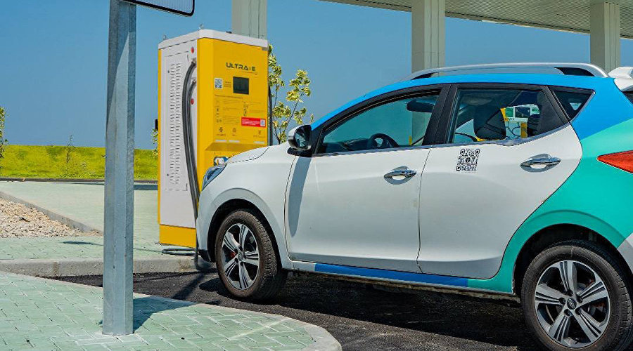 Заправка для электромобилей
Фото предоставлено компанией «Атан»