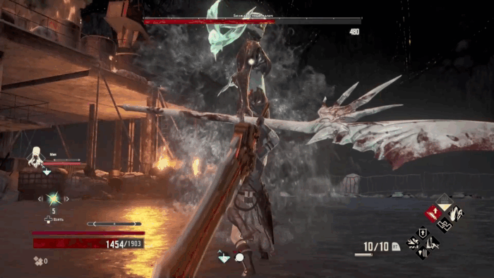 Gif картинка "Мини ураган и ослабление в виде замедления"