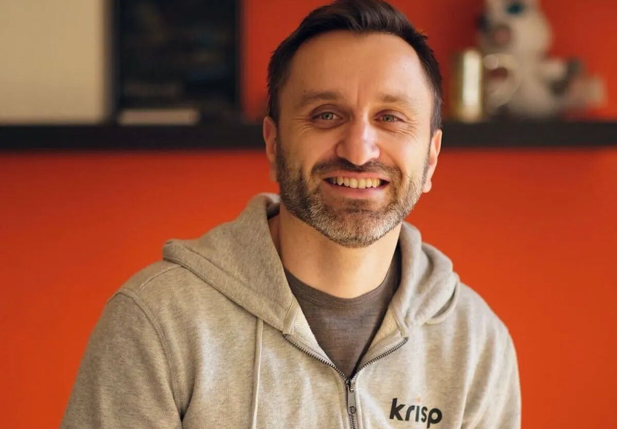   Давид Багдасарян, генеральный директор Krisp. Источник фото: distributed.blog.