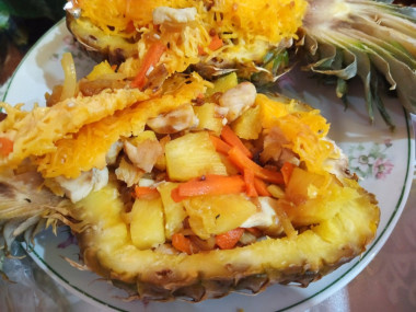 Ананас с сыром в духовке: Закуска, которая удивит всех. Сочетание, которое взорвет праздничный стол!