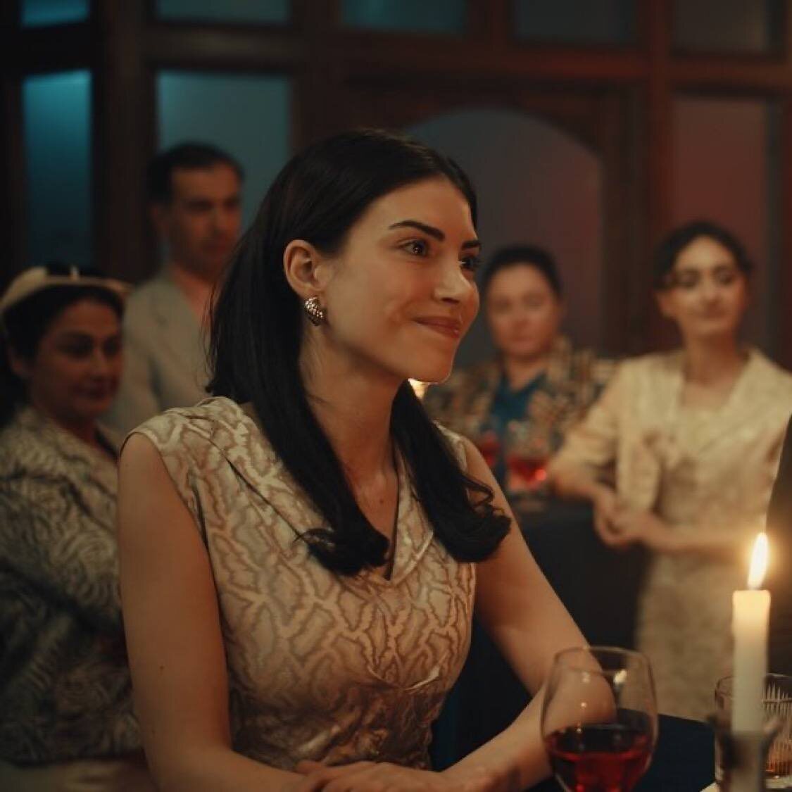 Закадровые сьемки сериала «Айше»