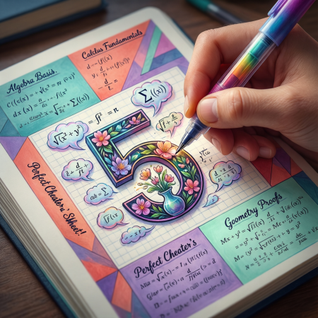 «Я это выучил!» превращается в «Я это нарисовал!» — и формула врезается в память навсегда. Каллиграфия цифр и структура — секретное оружие для запоминания.