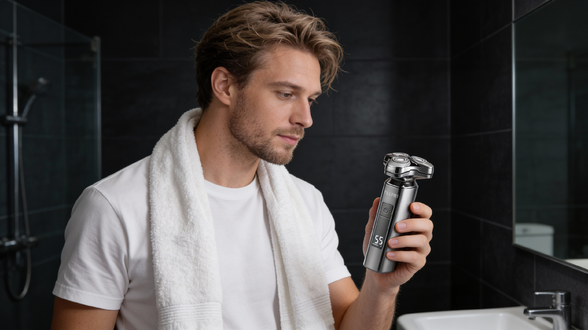 Электрическая бритва для чувствительной кожи мужчин