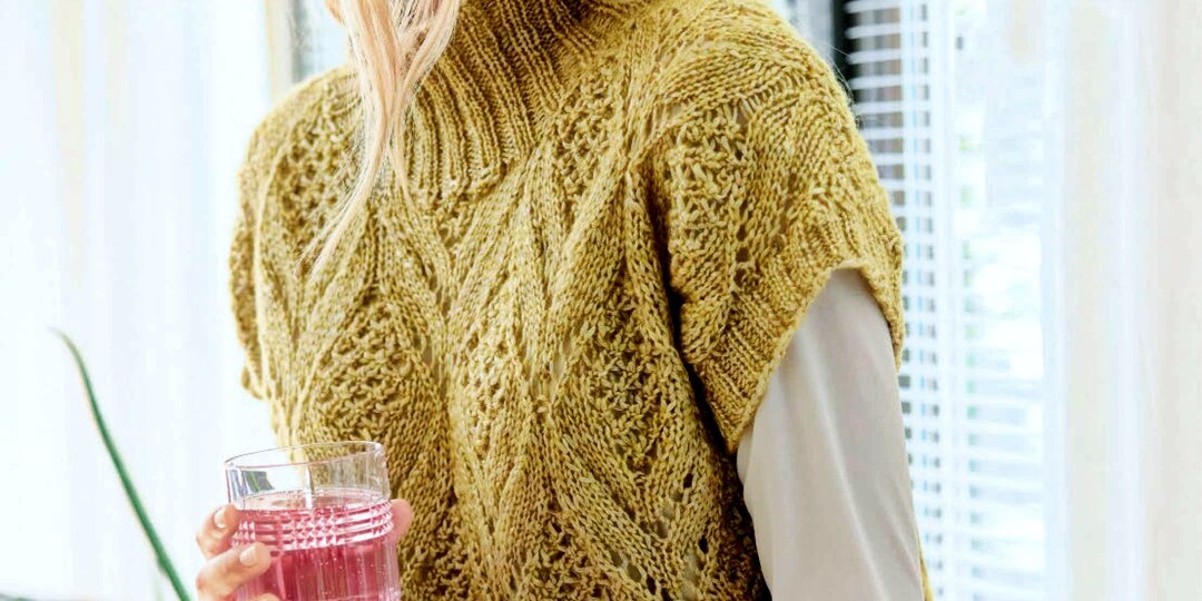 Вязаный жилет — универсальная тёплая вещь для зимы и не только