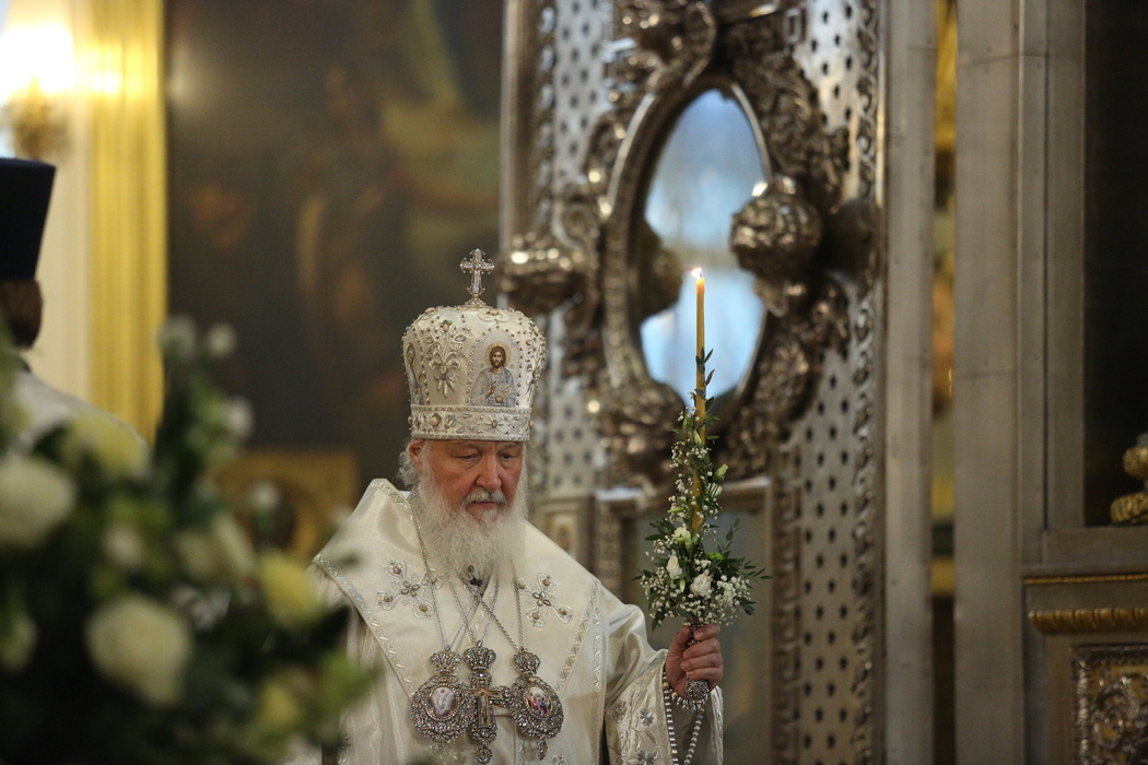    Патриарх Московский и всея Руси Кирилл. Фото: Мойка78/Валентин Егоршин