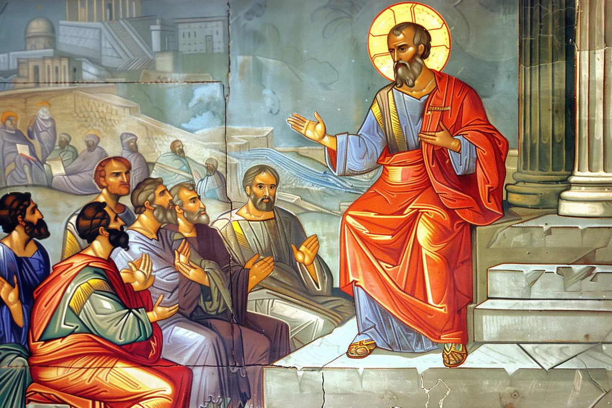 Павел в ареопаге