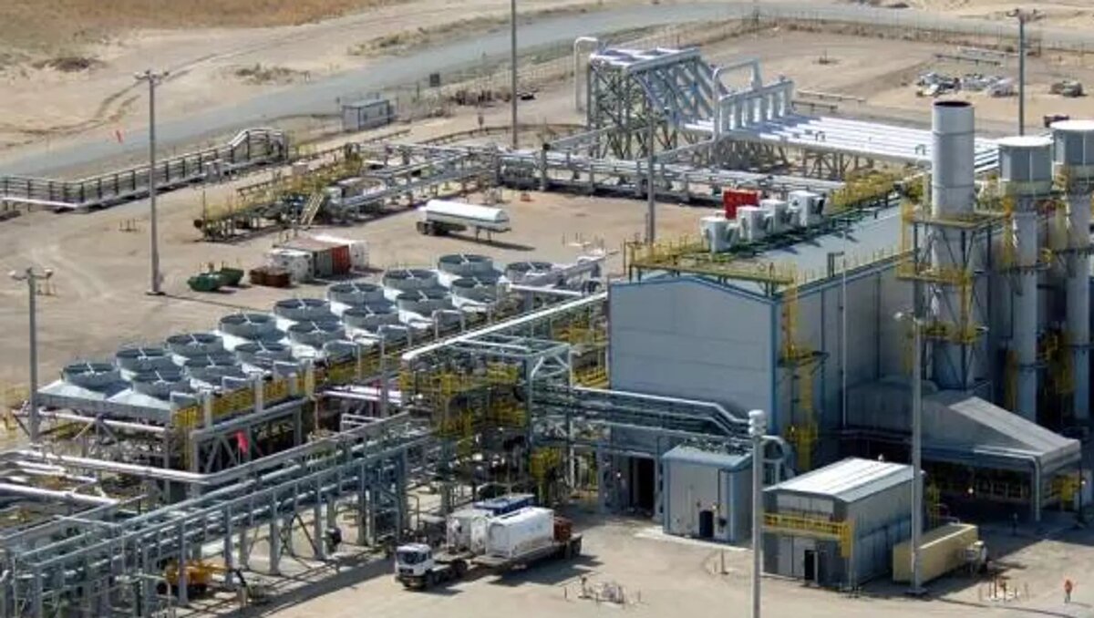 Заводы компании "Тенгизшевройл"
© Photo : Пресс-служба ТОО "СП "Тенгизшевройл"