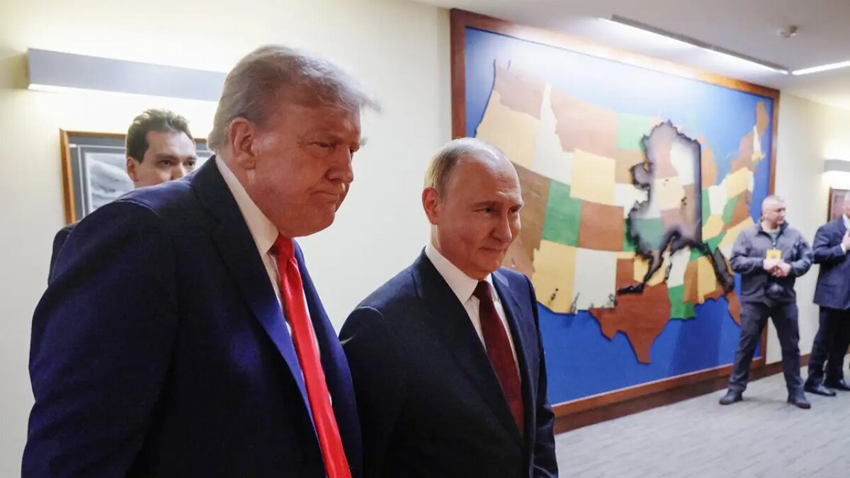    Президент США Дональд Трамп и российский лидер Владимир Путин. © kremlin.ru