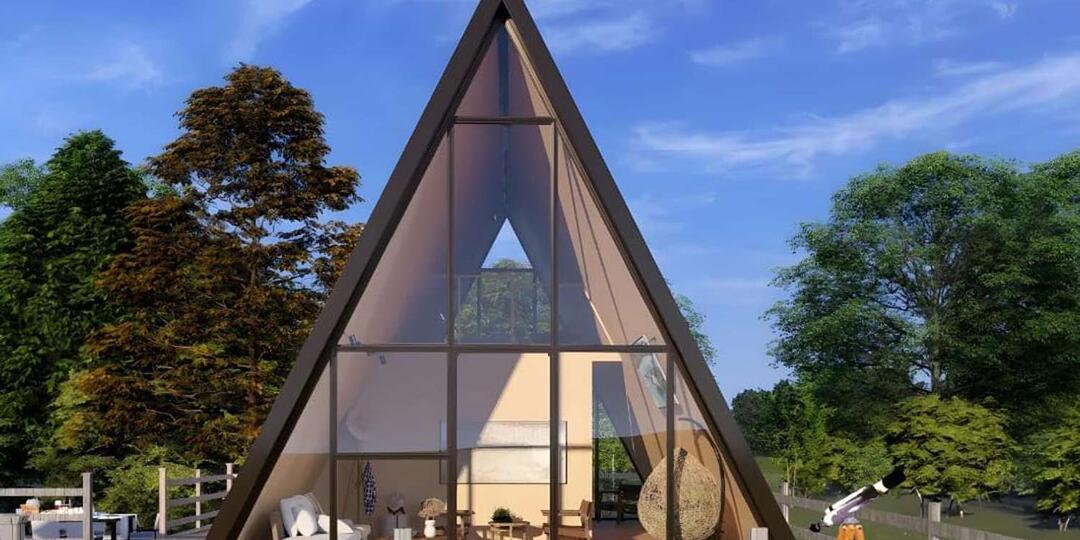 А-фреймы для молодежи: стильный дом нового поколения