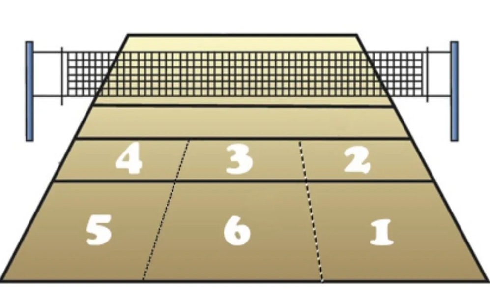 Позиции на волейболе