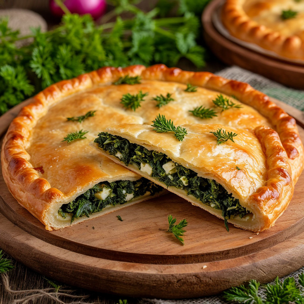 ОСЕТИНСКИЙ ПИРОГ «ЦАХАРАДЖИН»