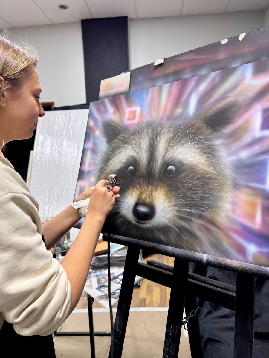 Аэрография для художника — это не техника, это новый уровень свободы и масштаб мышления.