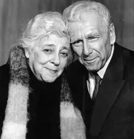 Василий Качалов и Фаина Раневская