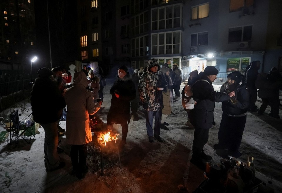    В большинстве домов Киева не работает, или практически не работает отопление. REUTERS