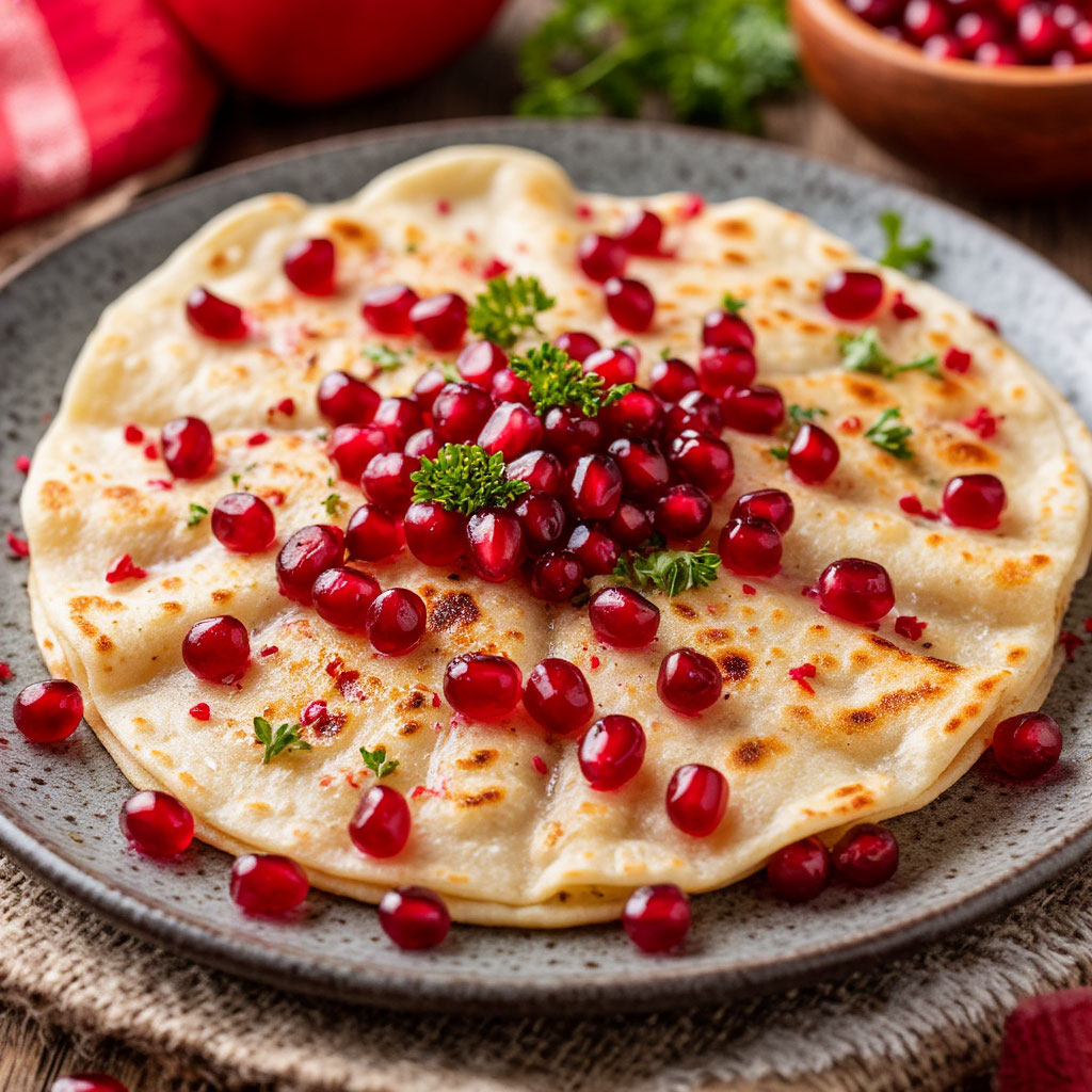 Кутабы с гранатинами граната