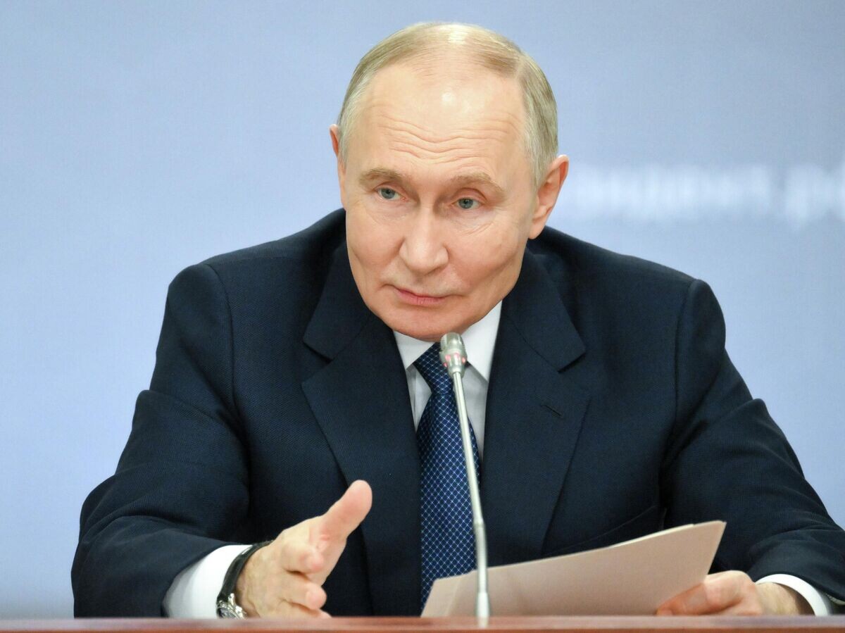    Владимир Путин на совещании по развитию беспилотных и автономных систем | © РИА Новости / Григорий Сысоев