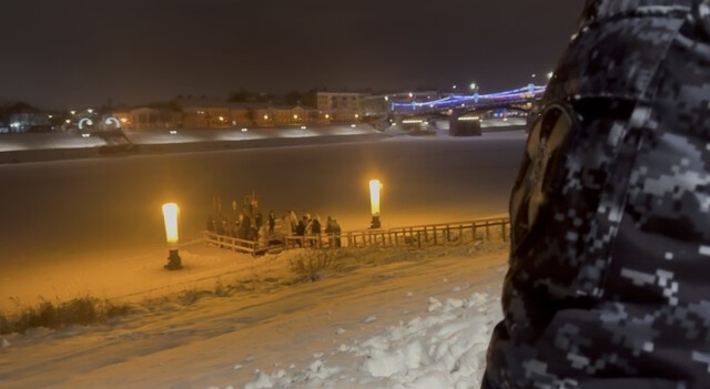 Тверские росгвардейцы обеспечили безопасность празднования Крещения Господня