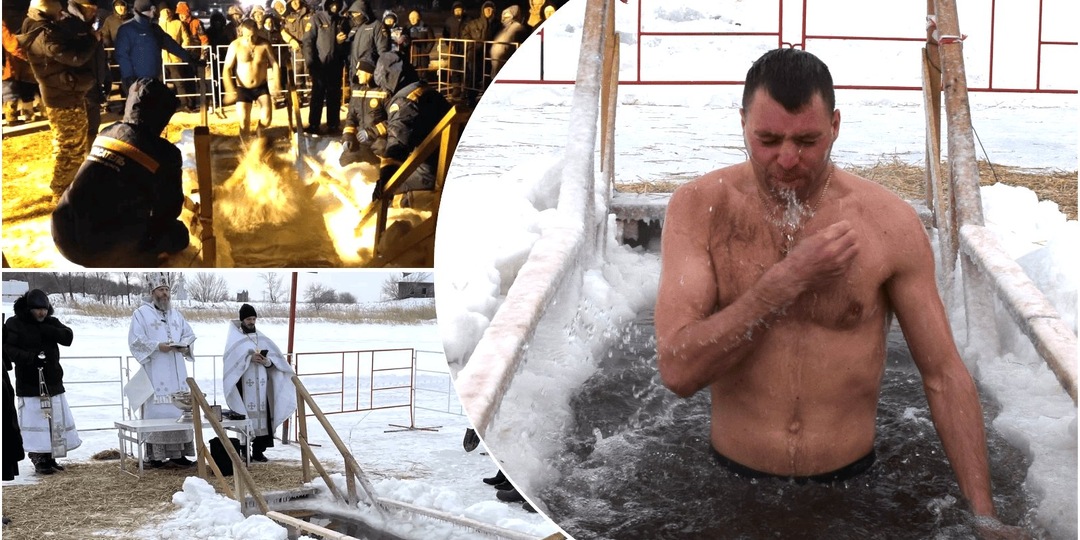 «Для укрепления духа»: в иордани Карасукского округа окунулись около 400 человек