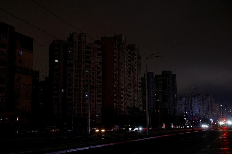    В столице Украины перебои с электричеством REUTERS