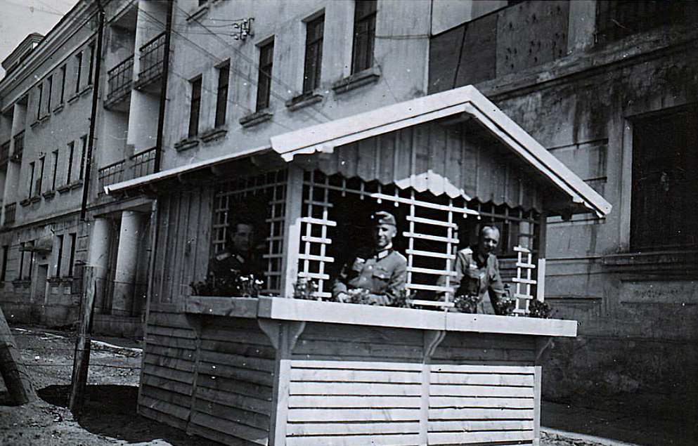 Немцы в Витебске, 1944 г.