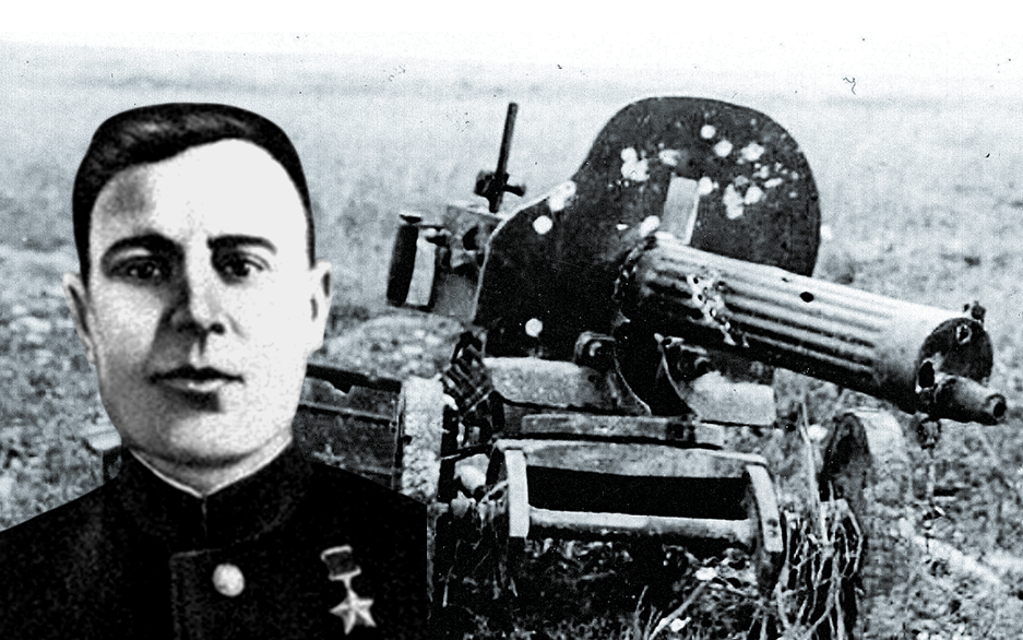 Герой Советского Союза Ф. Я. Иванишко.