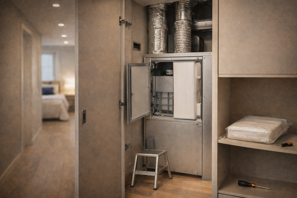 Сначала схема воздуха, потом потолки и мебель: меньше переделок и компромиссов