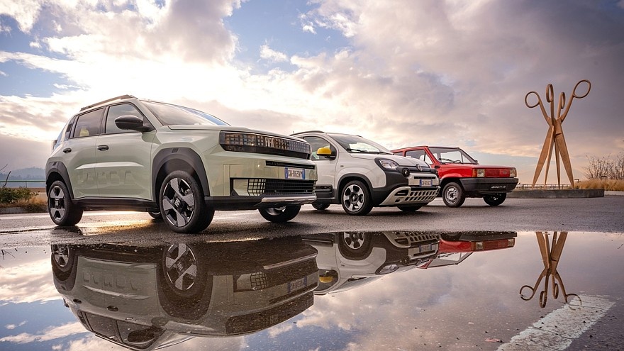    Fiat Grande Panda, Fiat Pandina и Fiat Panda первого поколения