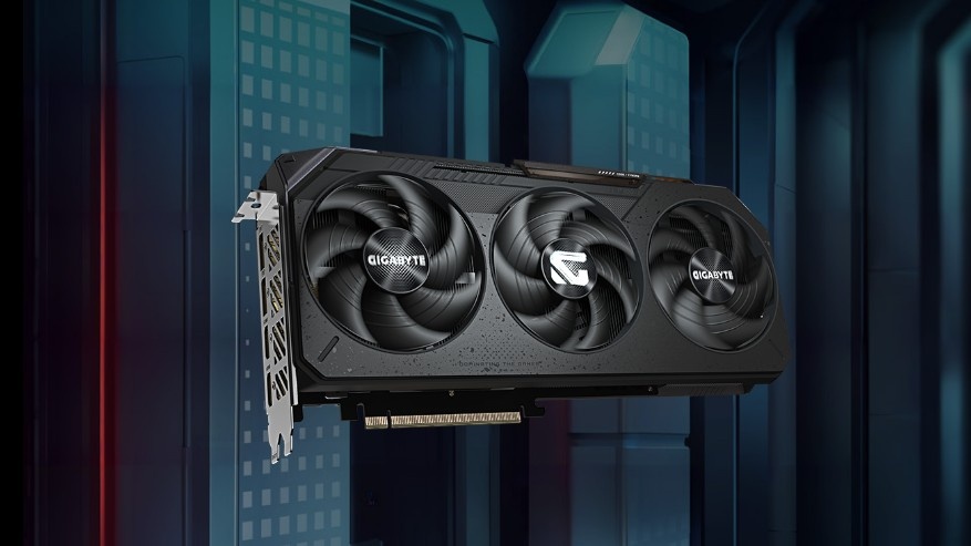 Radeon RX 9070 GAMING OC 16G. Изображение: Gigabyte
