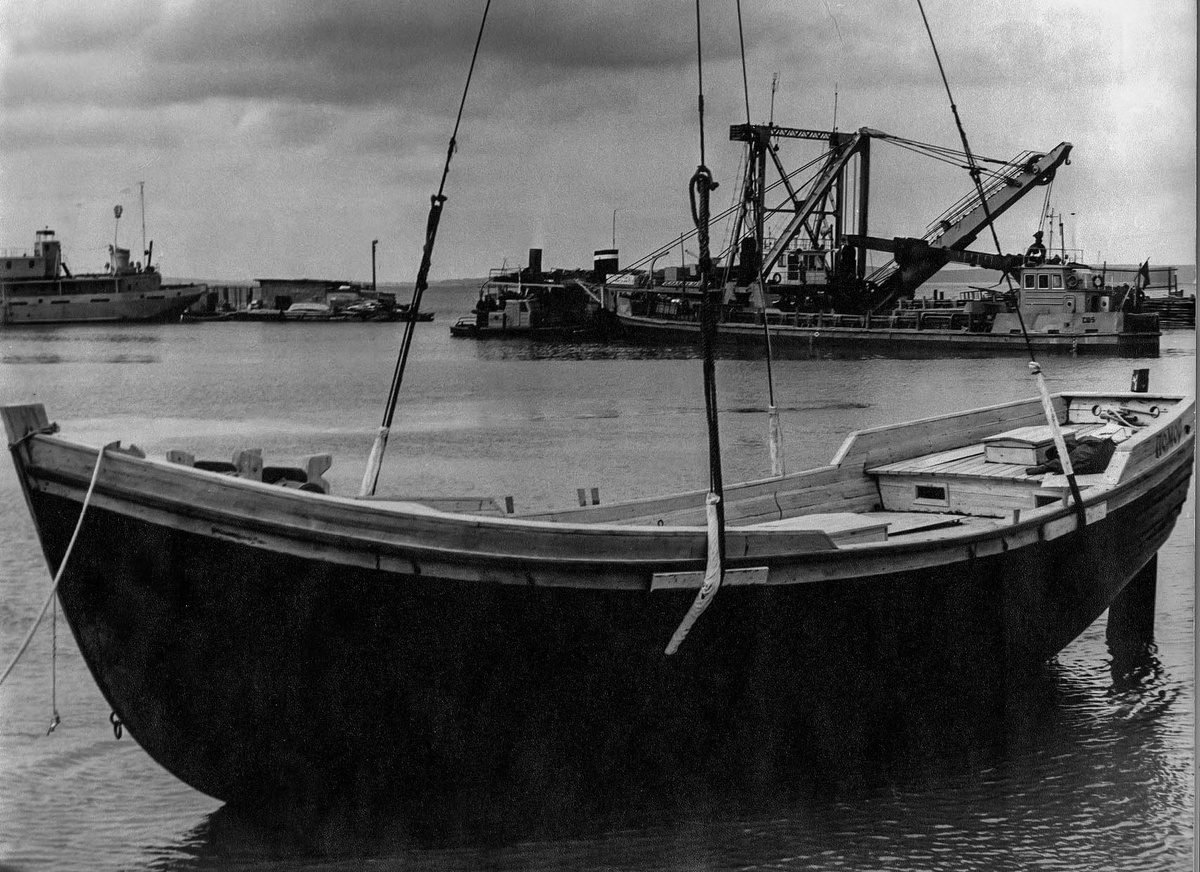 Спуск на воду «Помор», 1987 год