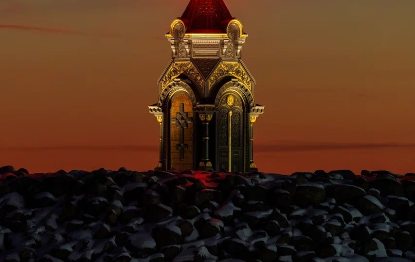 ЧАСОВНЯ-МАЯК У ЛАХТА ЦЕНТРА