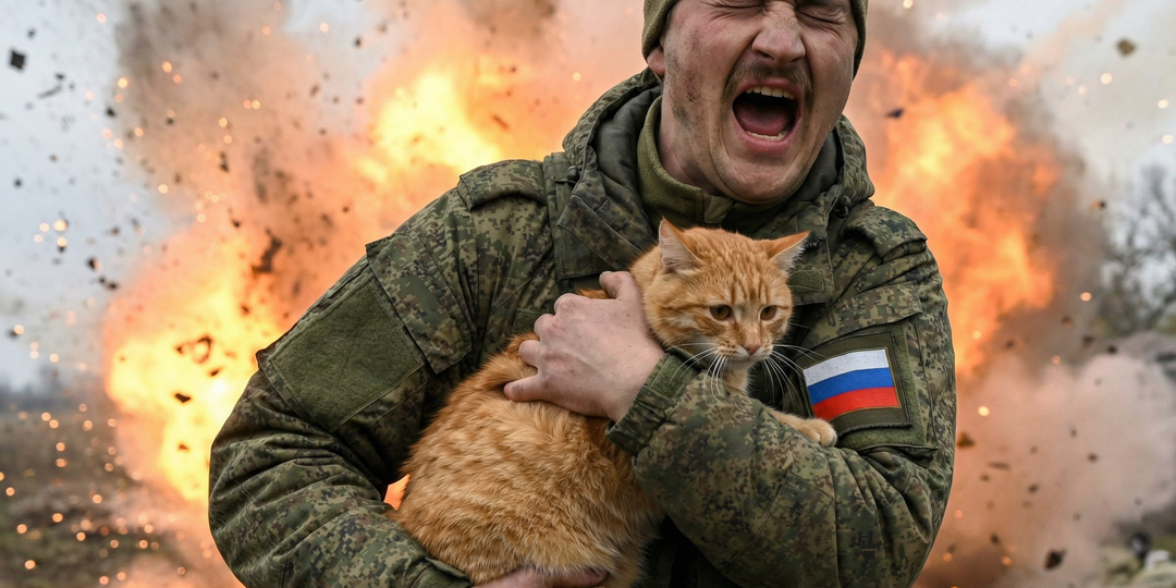 Удивительное спасение русских солдат от гибели простым котом