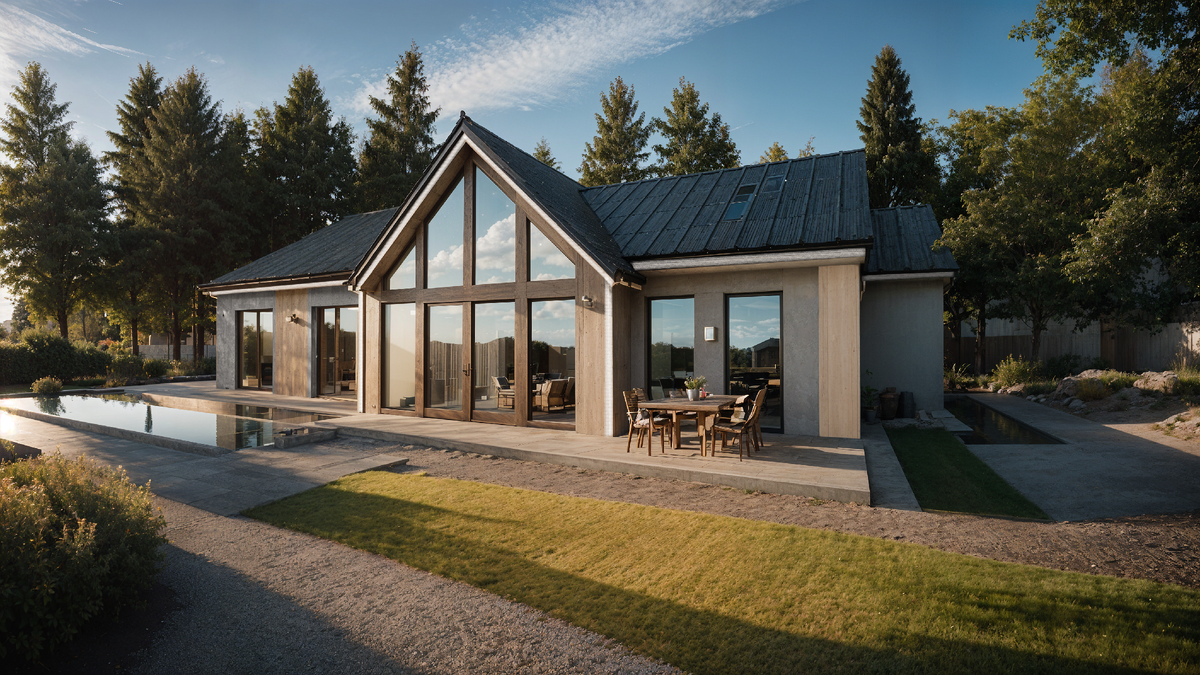 Дом по проекту «Свобода». СК Обсидиан.