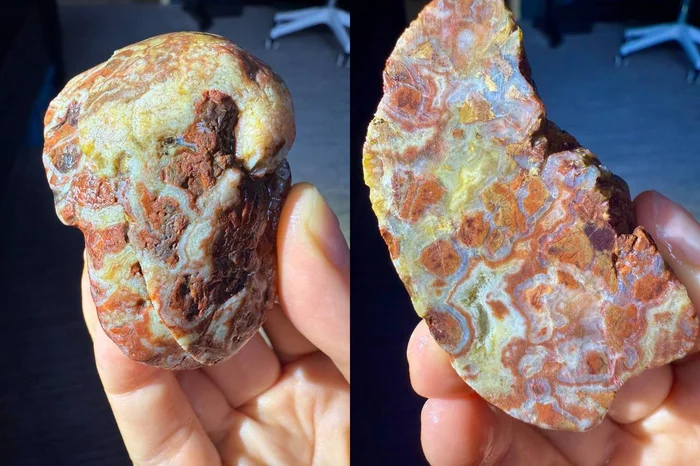 Красный яшмоид.