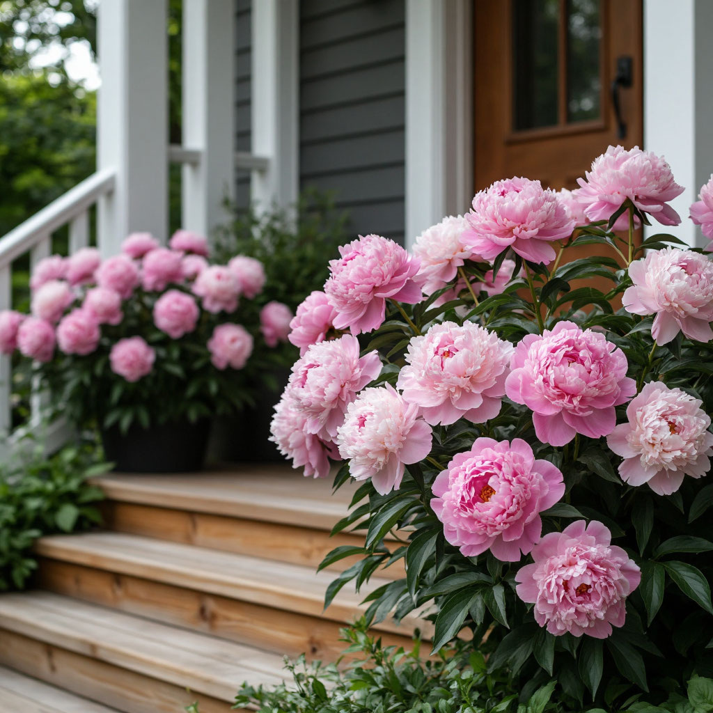 Выращивание пионов