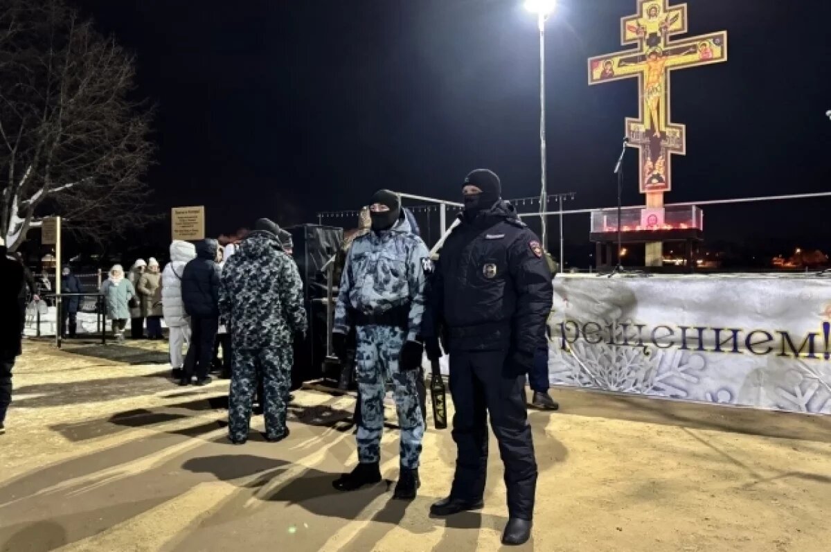    В Пензенской области не зафиксировали происшествий на Крещение