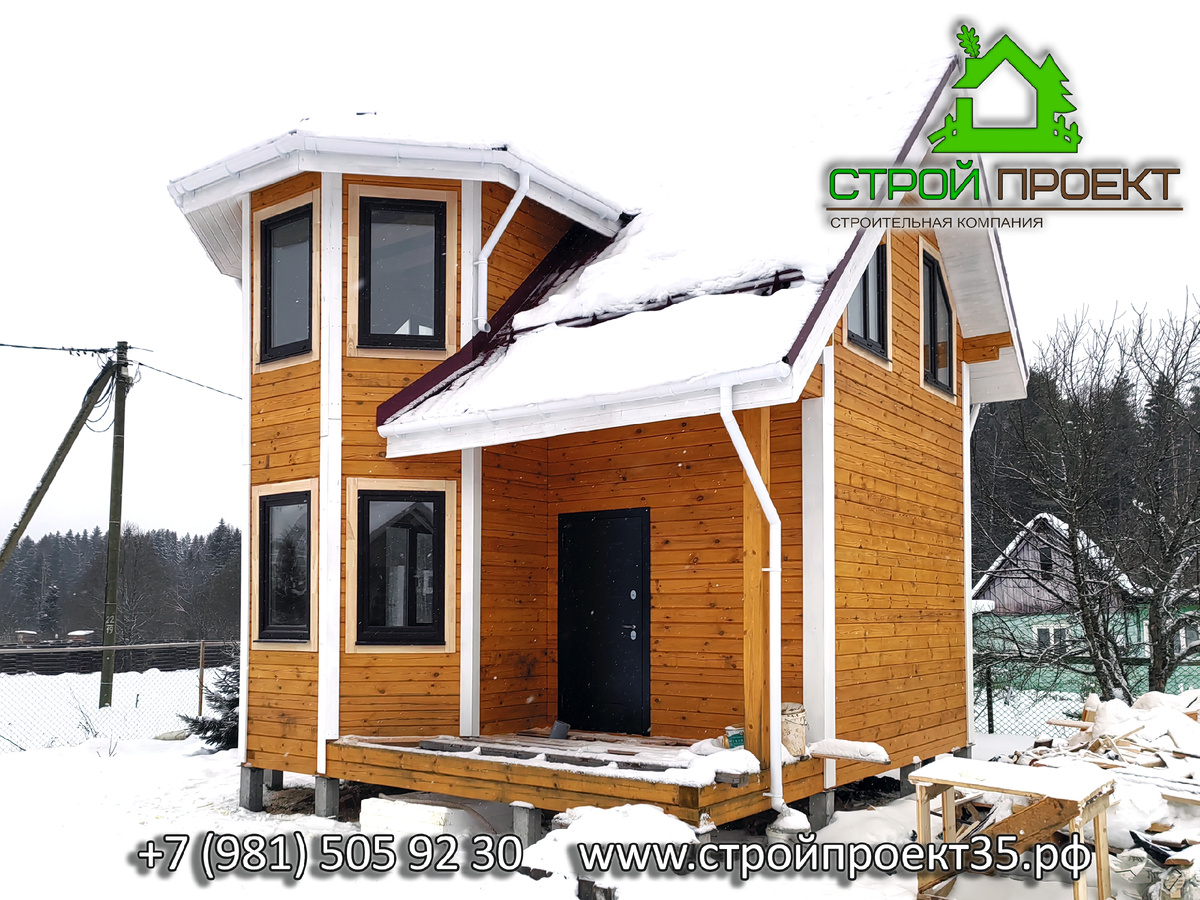 Дом из профилированного бруса