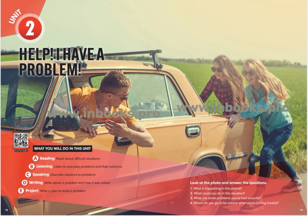 пример из линейки  New Frontiers 4 British Edition. Unit 2 