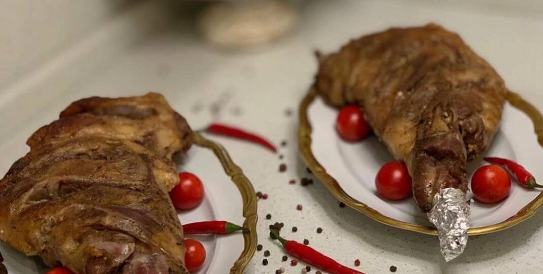 Баранья нога, запечённая в духовке: сочная, ароматная, как в ресторане 🍖✨